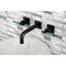 Kingston Brass KS6125CKL Two-Handle Wall Mount Bathroom Faucet, Oil Rubbed Bronze KS6125CKL - alternate 3